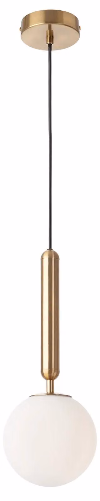 HAIKU: Lampada a sospensione 1X28W, attacco E14, finitura in ottone