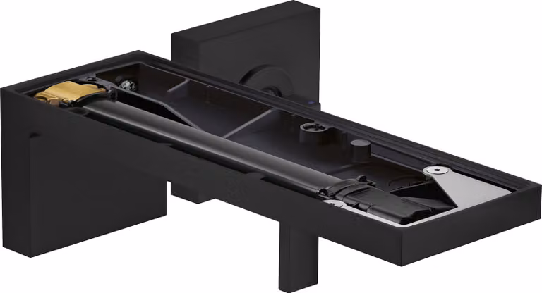 hansgrohe AXOR MyEdition Mitigeur monocommande de lavabo encastré pour montage mural, bec 221 mm, sans plaque, 47062670, 47062670