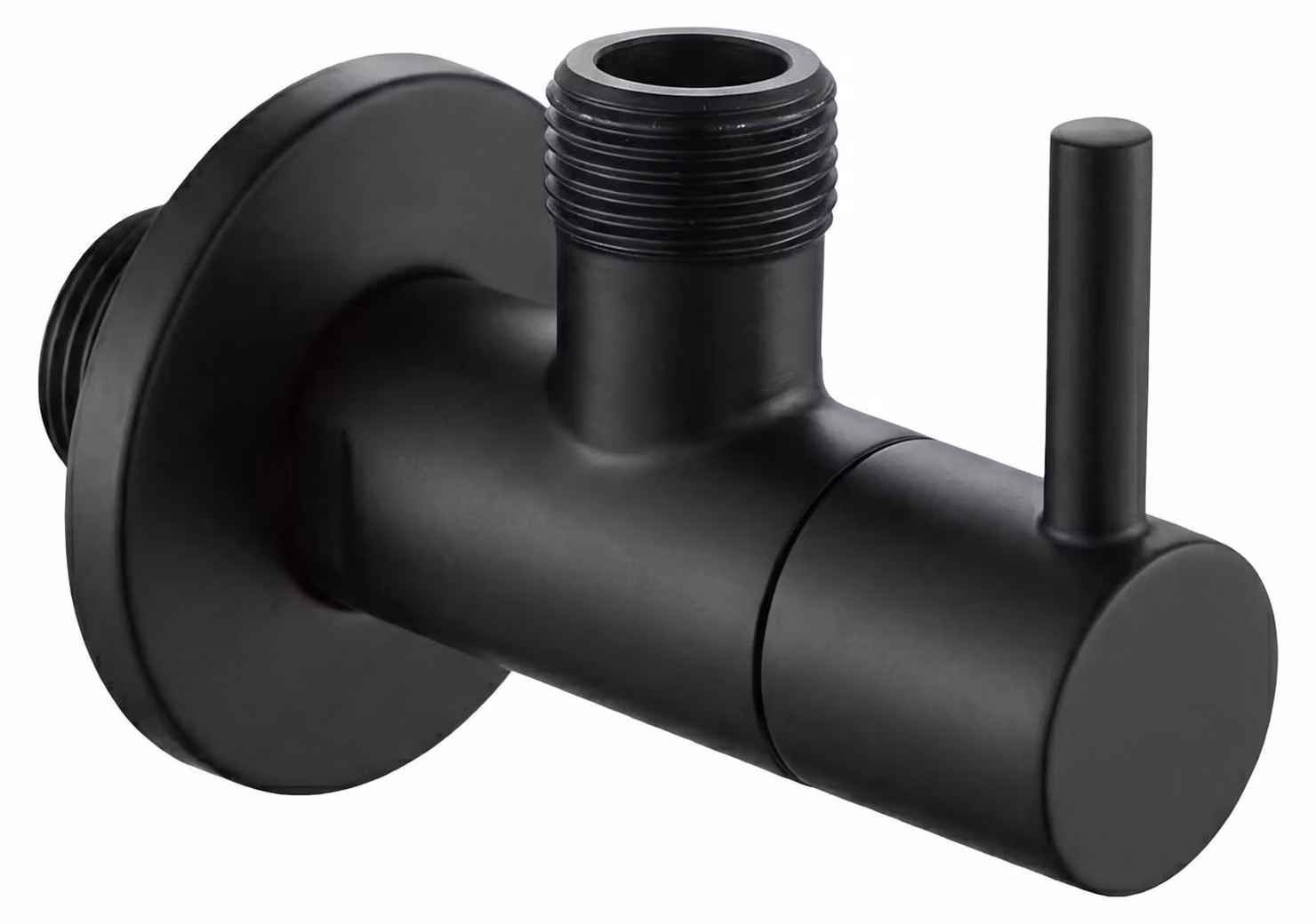 Valvola Ad Angolo Rea 1/2" X 3/8" Nero