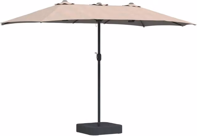 Ombrello | Parasol da giardino Talpa 385 x 209 x 244 cm Poliestere