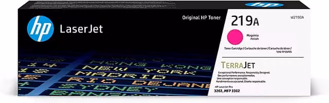 Cartuccia Toner HP 219A W2193A Magenta per stampante laser HP LaserJet