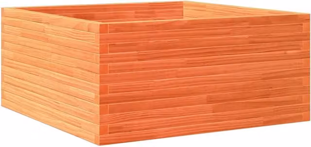 Fioriera | Cassetta per fiori | Vaso Giardino 100x100x46 cm Legno Massello Pino