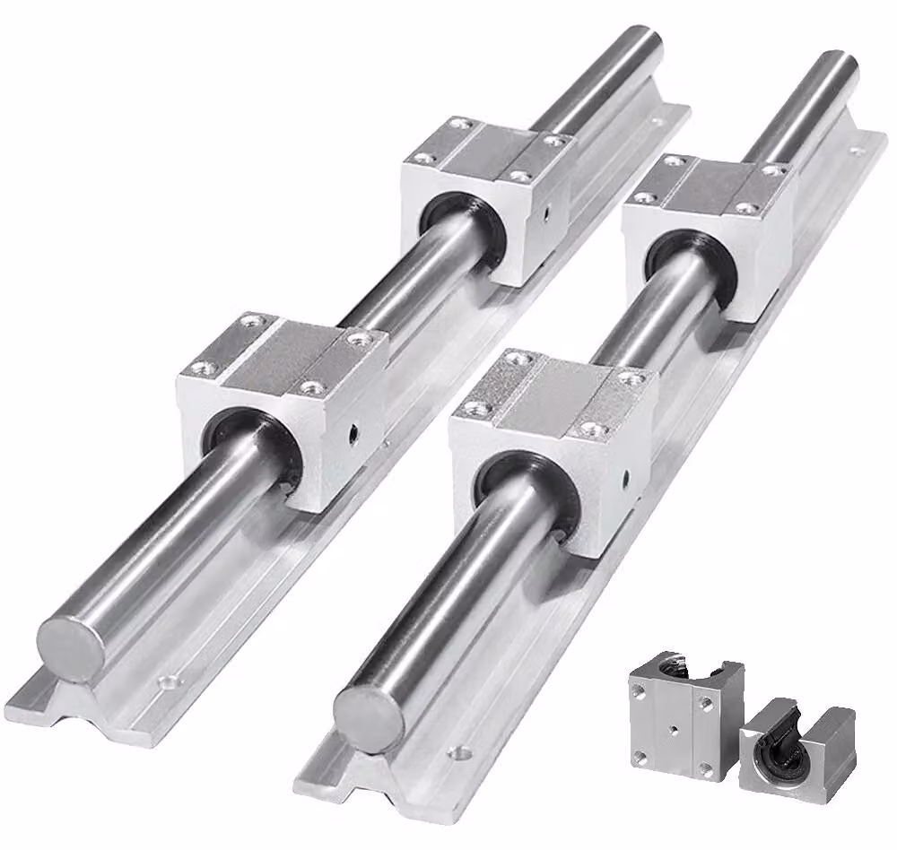 Albero della guida lineare, completamente supportato, 4 cuscinetti a blocco SBR16UU