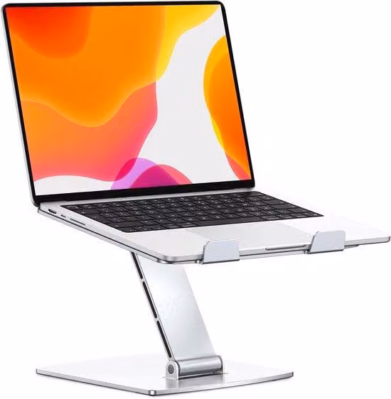 Supporto per laptop con rialzo regolabile