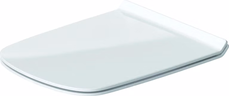 Sedile WC DuraStyle con SoftClose, cerniere in acciaio inox, lungo, bianco, 1 pz.