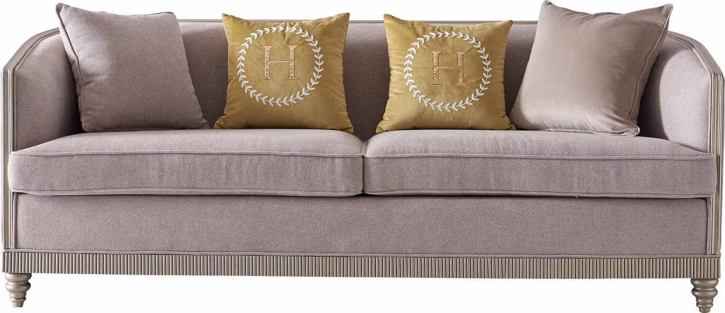 Sofagarnitur 3+1+1 Sitzer Wohnzimmer Polstermöbel Modernes Sofa Sessel