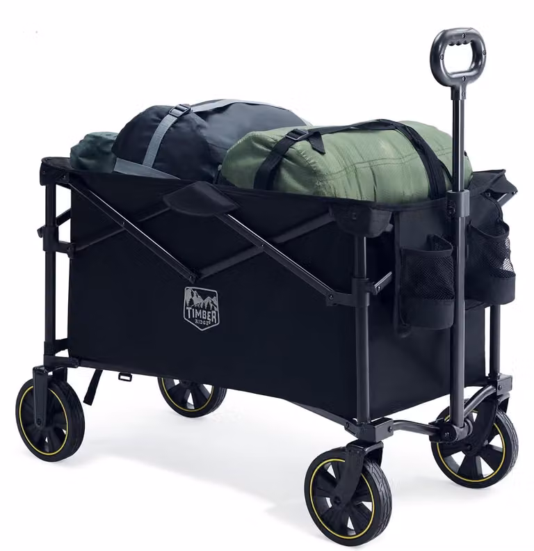 Timber Ridge: Carrello da campeggio pieghevole, capacità 200 litri