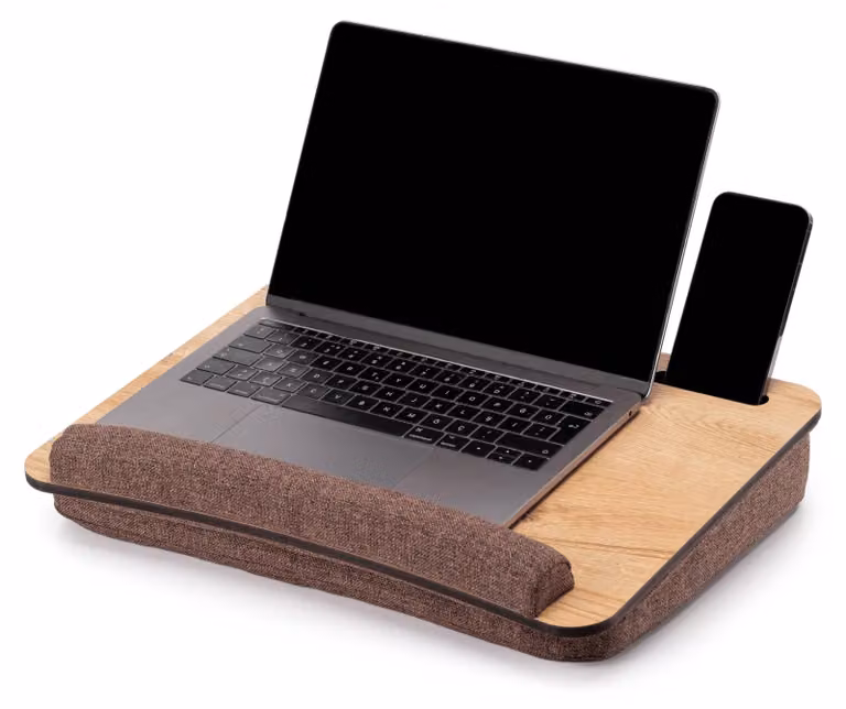 Omgoods - Vassoio multifunzione per laptop Vigo Houten, ideale per letto e scrivania