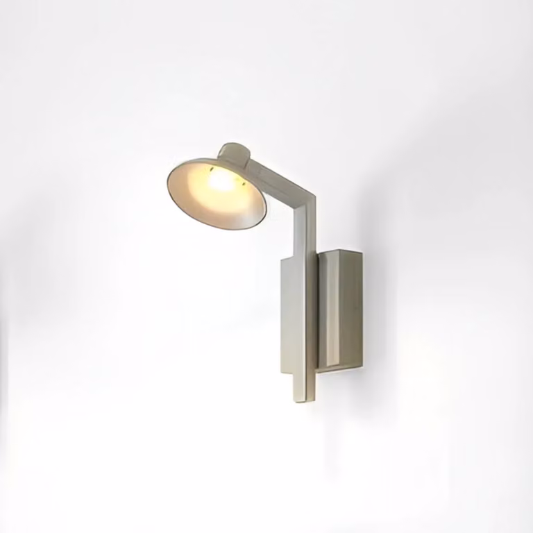 Applique da parete a LED Steve Lucande, dimmerabile, Alluminio / Grigio / Zincato, Soggiorno / Sala da pranzo, Metallo, Moderno, Applique a LED