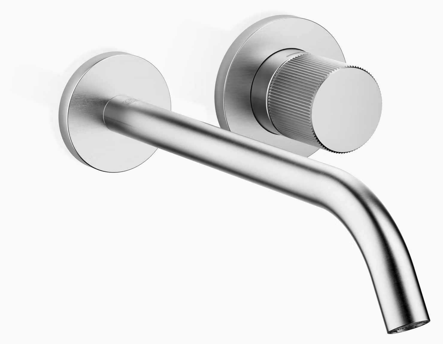 Dornbracht META PURE Mitigeur mural de lavabo sans vidage, saillie 250mm, bec fixe, 36861664-93, 36861664-93