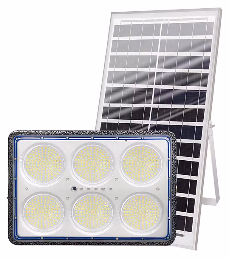 Avizar, faretto solare a LED da esterno 9000K con sensore automatico, grigio
