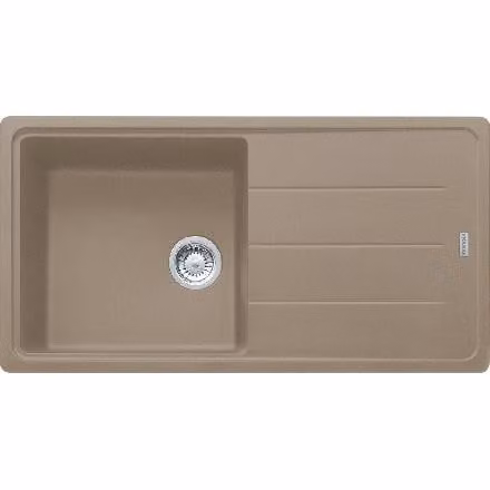 Franke Basis - Lavello Fragranite BFG 611, 970x500 mm, cashmere 114.0494.758