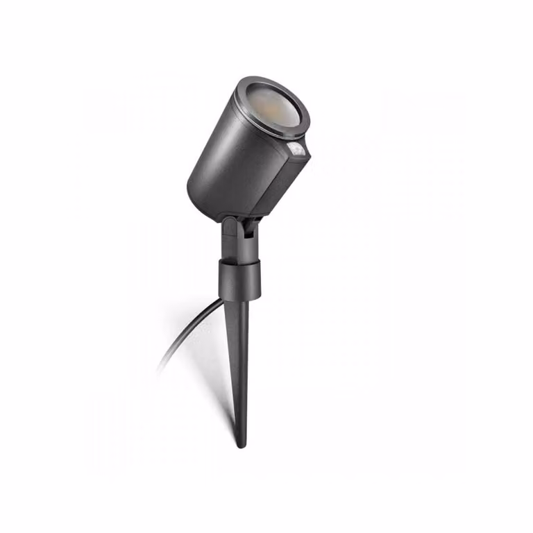 Steinel Faretto da giardino a sensore LED 7,9W 512 lm 3000 K bianco caldo H 369 mm Spot Garden SC antracite regolabile via Bluetooth tramite app