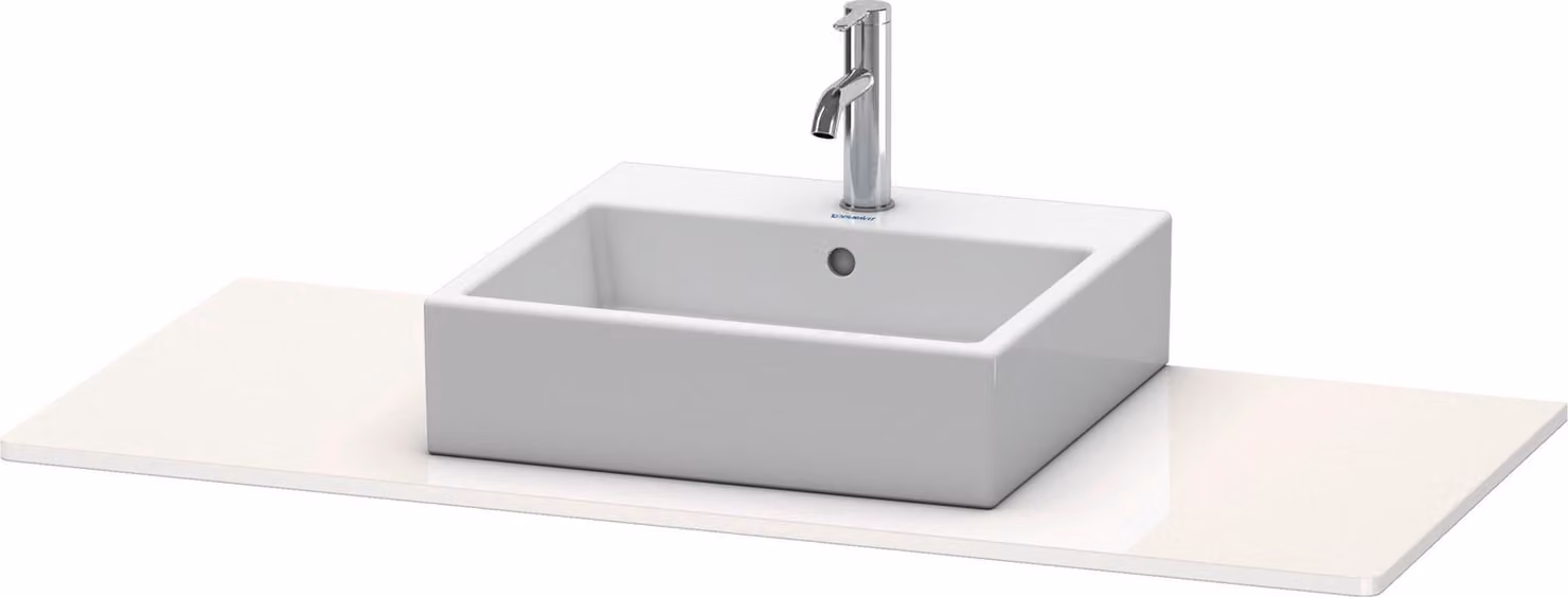 Console Duravit XSquare, 1 découpe, 800x16x550mm, XS060D00707, XS060D00707