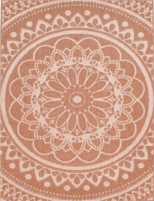 Tappeto Breezy arancio per interni ed esterni L: 250 cm, P: 80 cm