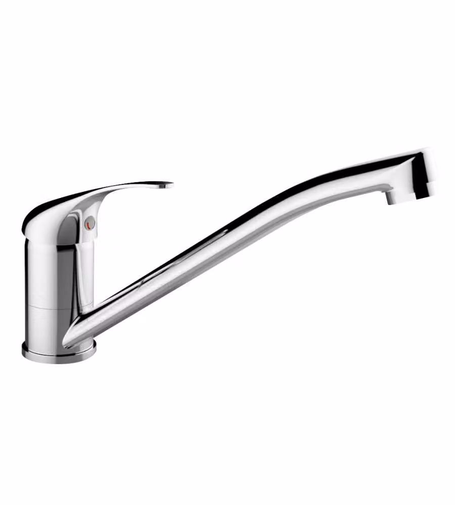 Idrobric Rubinetto Miscelatore Lavello Eva Girevole Cromato 35 cm