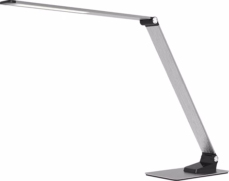 Lampada da tavolo a LED 11 W 550 lm 3000-4500-6000 K argento dimmerabile