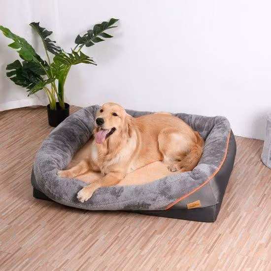 Cuscino per cani da letto - Comodo divano per cani - Imbottitura rimovibile - Divano letto per cani - Dimensioni 83x57x25 cm, taglia XL
