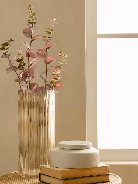 Fiore artificiale Eucalyptus-rosa Kenay Home