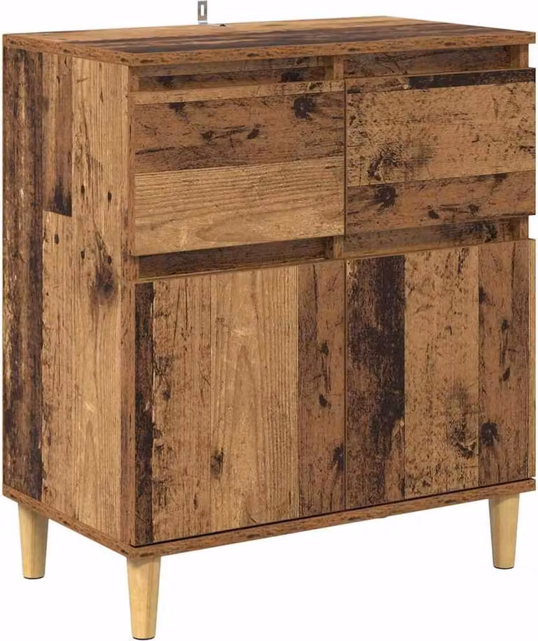 Credenza Legno vecchio 60 x 35 x 70 cm Legno multistrato