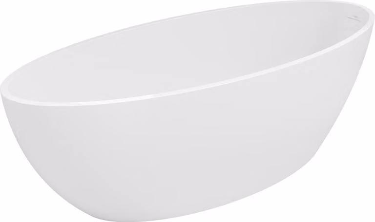 Mexen Prato vasca da bagno autoportante in conglomerato 170 x 70 cm, bianco opaco - 57251707000
