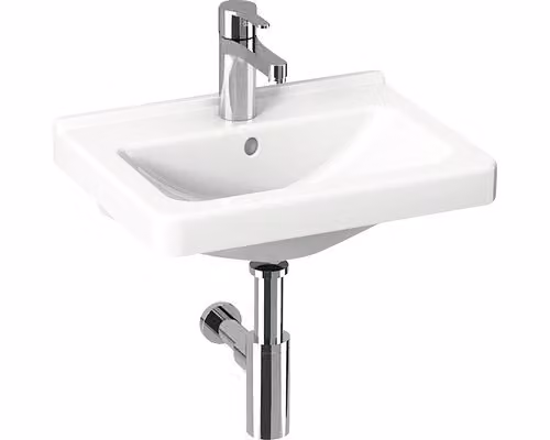 Lavabo per mobile Jika CUBITO in ceramica sanitaria bianca 45 x 34 x 14,5 cm H8114220001041