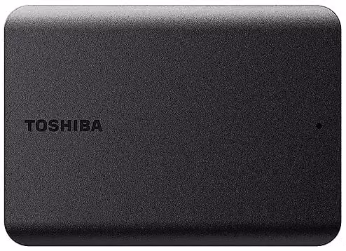 Hard Disk Esterno Toshiba Canvio Basics da 2 TB con connessione USB-C, Nero – 1