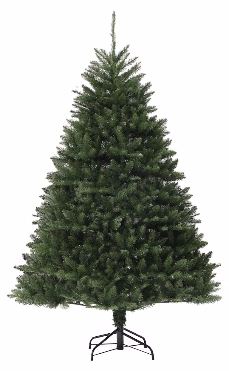 Albero di Natale Artificiale 195 cm 1838 Rami con Apertura Automatica Verde