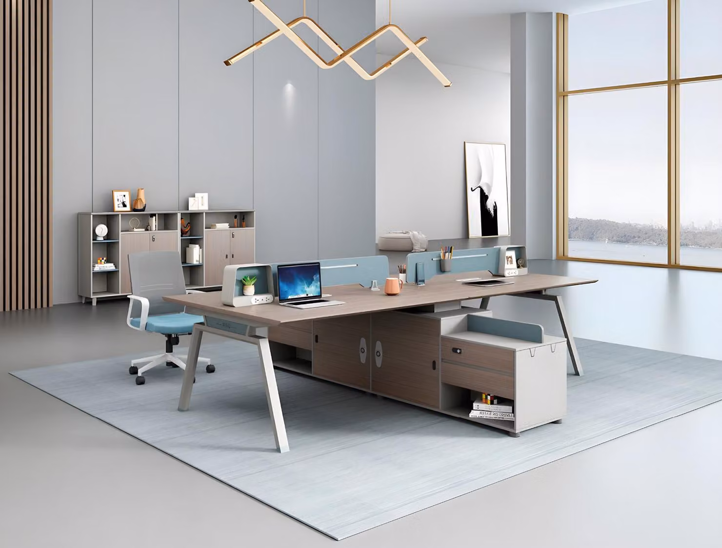 Schreibtisch Arbeitstisch Büroschreibtisch Computertisch Büro Konferenztisch