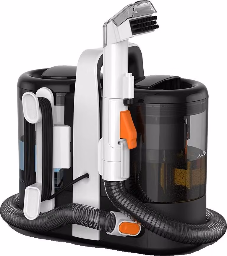 Pulitore per tappeti portatile, design compatto, forte potenza di aspirazione, 220-240 V, UE