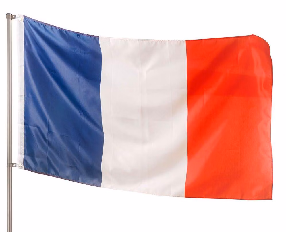 PHENO FLAGS Bandiera Premium Francia 90 x 150 cm Bandiera francese