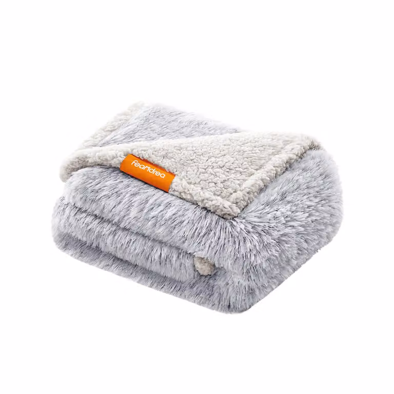 Coperta Impermeabile di Peluche per Cani Gatti, M (102 x 73 cm)