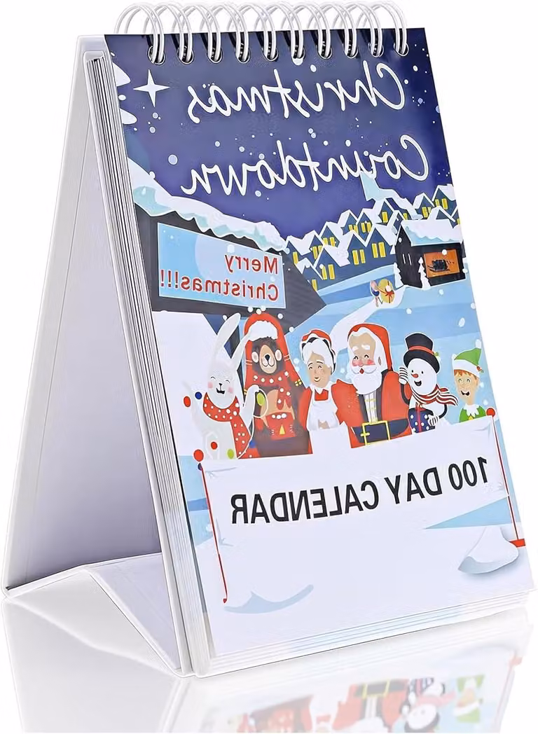Calendario dell'Avvento per Natale 2025: 100 giorni di attesa - Calendario dell'Avvento per bambini - Calendari dell'Avvento per l'ufficio domestico - Decorazioni per la casa