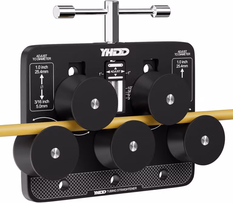 Macchina per la piegatura di tubi regolabile, adatta a tubi di diametro 4,7-25,4 mm, in rame, alluminio o acciaio, ideale per tubi dei freni