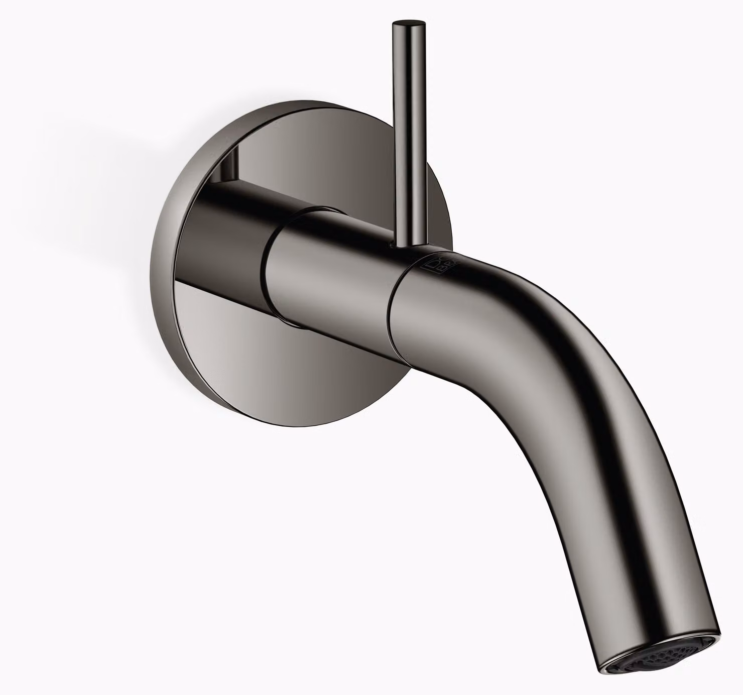Dornbracht META robinet mural, eau froide, saillie 126mm, becs rigides, 30010662-19, 30010662-19