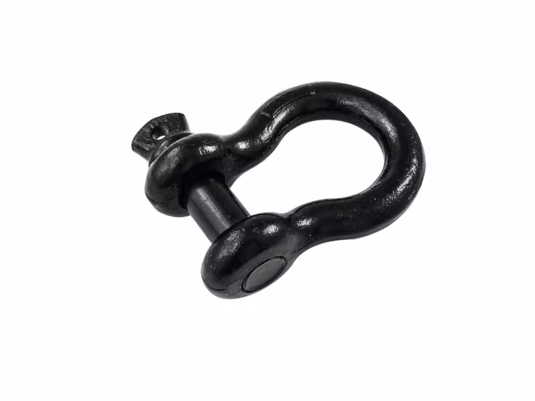 Grillo 22 mm nero con bullone a vite