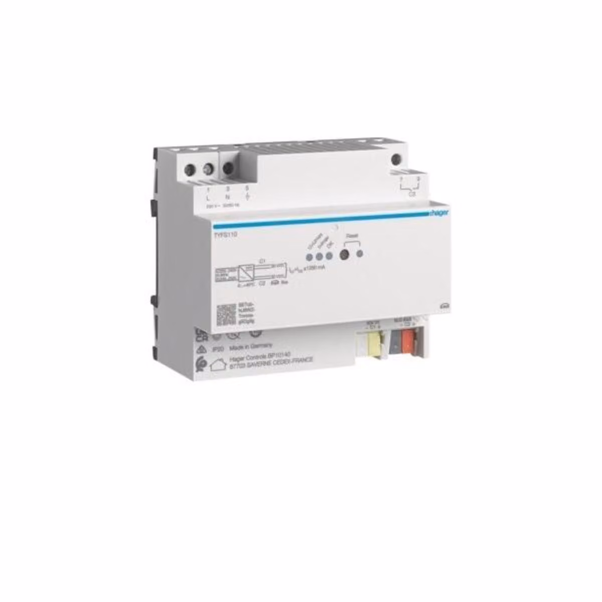 Alimentatore Hager TYFS110 KNX 2xuscite 1280mA (TYFS110)
