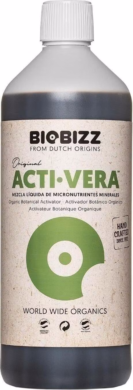 BioBizz Acti-Vera 1L Sistema immunitario potenziato Terriccio/ Cacao per la coltivazione