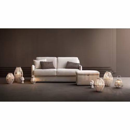 Divano letto con materasso H21 Domus di Samoa