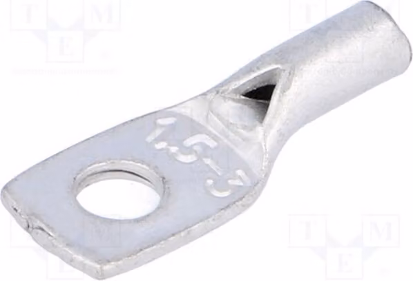2 connettori a crimpare per cavi a nastro, modello M3, per collegamenti elettrici, sezione 1,5 mm², adatti per cavi VA01-0096, codice PK153, isolati
