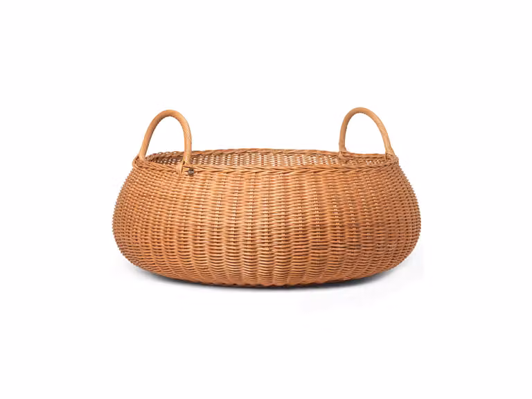 Braided Basket - Cesto Intrecciato Basso