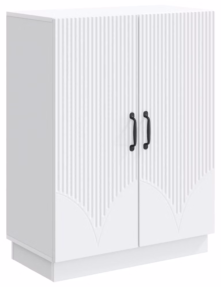Credenza Bianco 66 x 34,5 x 87 cm Legno ingegnerizzato