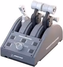 Thrustmaster TCA Quadrant Boeing Edition Grigio per simulazione di volo su PC e Xbox