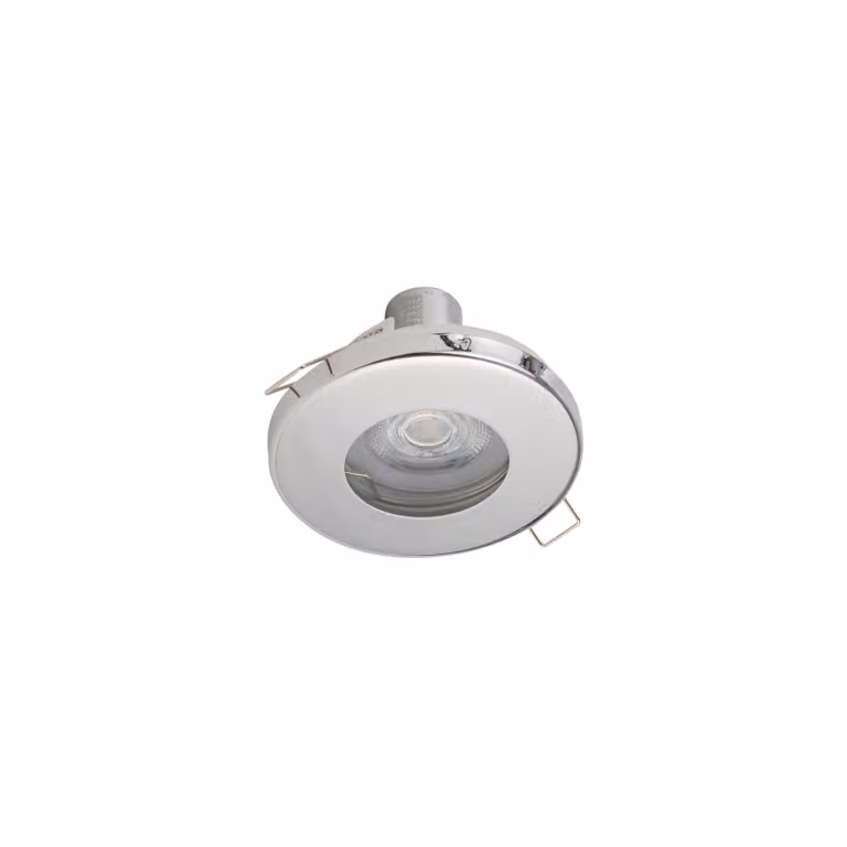 Lampada da soffitto a incasso con faretto alogeno a LED Nowodvorski JULIET 7664 in acciaio e cromo