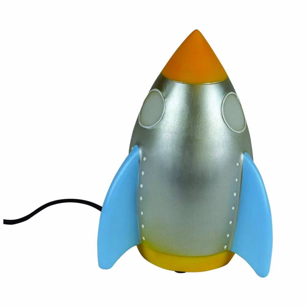 Luce notturna 3D - Rocket - Grigio - 23 cm
