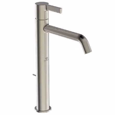 Ideal Standard Joy - Miscelatore per lavabo con bocca di erogazione, Silver Storm BC781GN