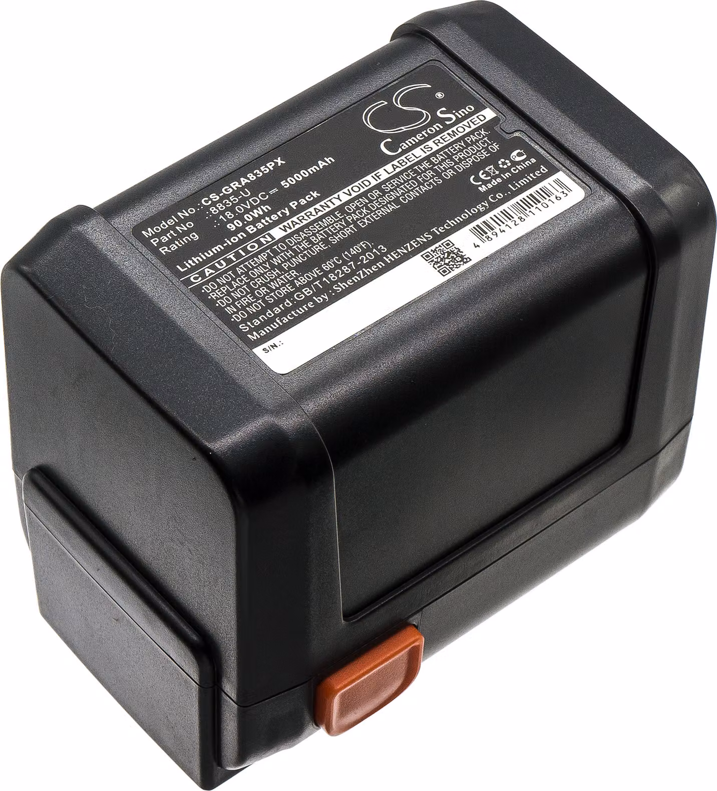 TECHTEK Batteria compatibile con [Gardena] 48-Li, 8840, 8841, 8865, 8882, AccuCut 18-Li, AccuCut Li, AccuCut Li 400, AccuCut Li 450, AccuJet 9333-20,