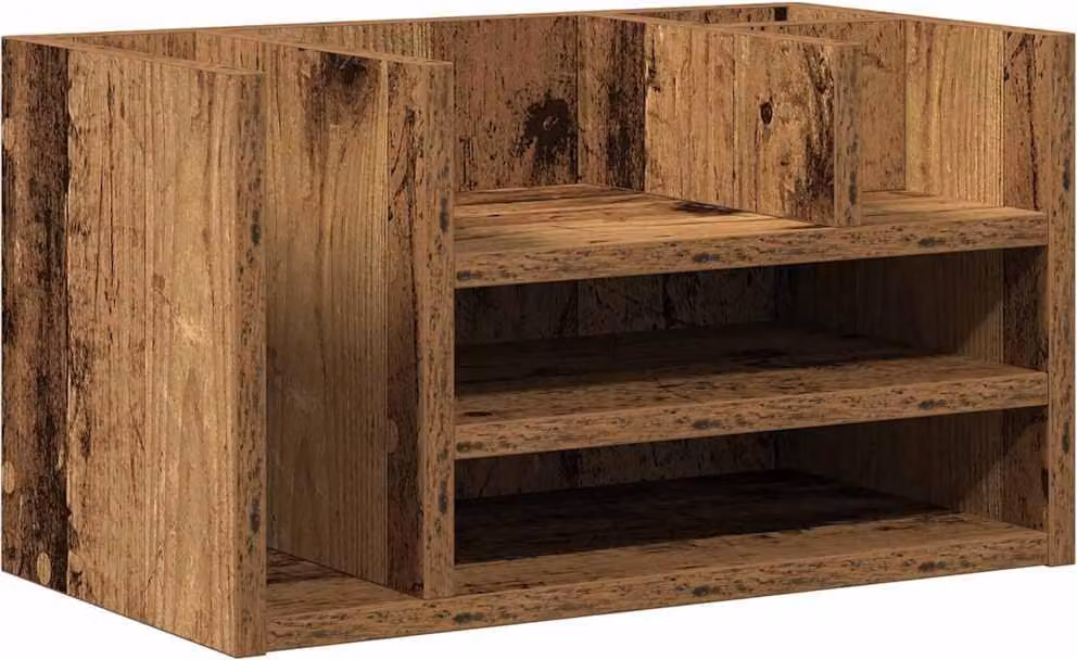 Organizzatore da scrivania Legno vecchio 44,5 x 24 x 25 cm
