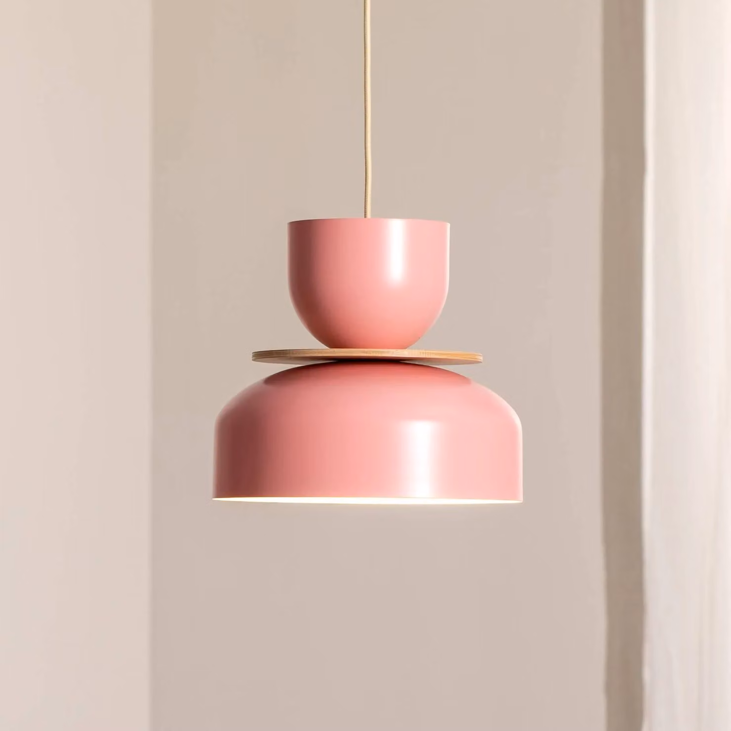 Lampada a sospensione Uto ALDEX, dimmerabile, Violetto / Fucsia / Rosa, Soggiorno / Sala da pranzo, Metallo, Moderno, Lampada a sospensione