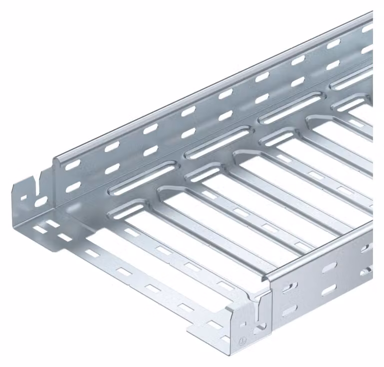 Canalina per cavi da 3 metri 60x100x3050 mm - Presa per cavi 60x100 mm MKSM 610 FT